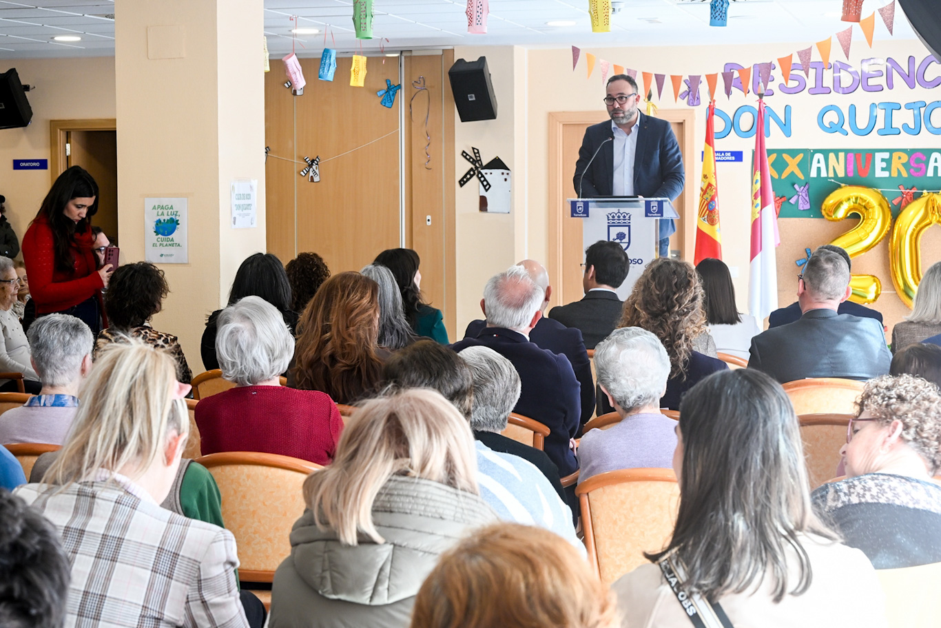 Acto conmemorativo del 20 aniversario de la Residencia Don Quijote