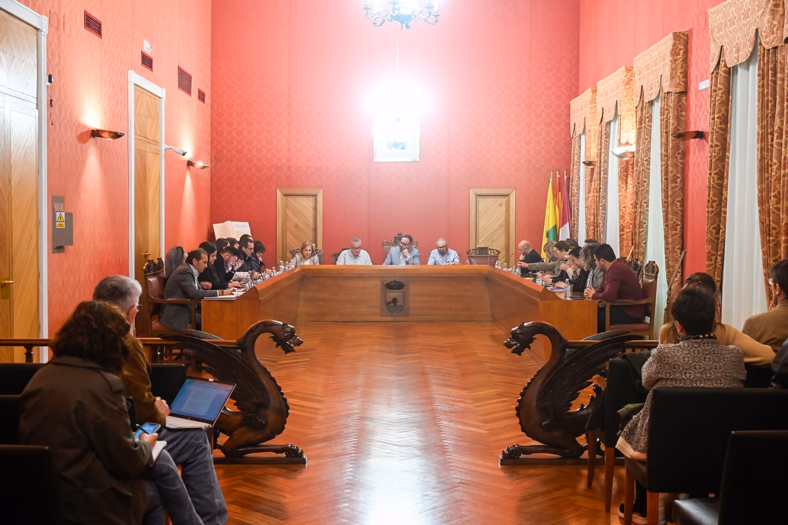 Foto del pleno del mes de marzo