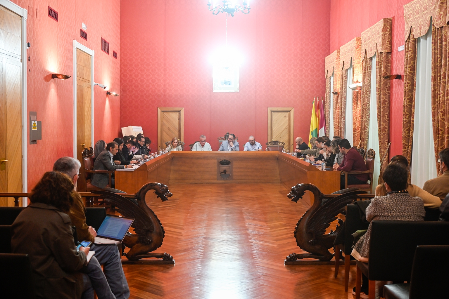 Foto del pleno del mes de marzo