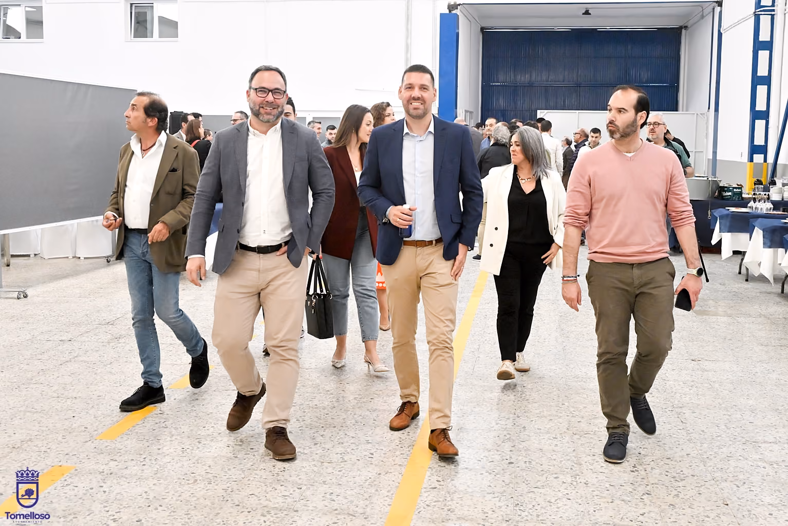 El gerente y los concejales visitaron las instalaciones tras el acto del aniversario