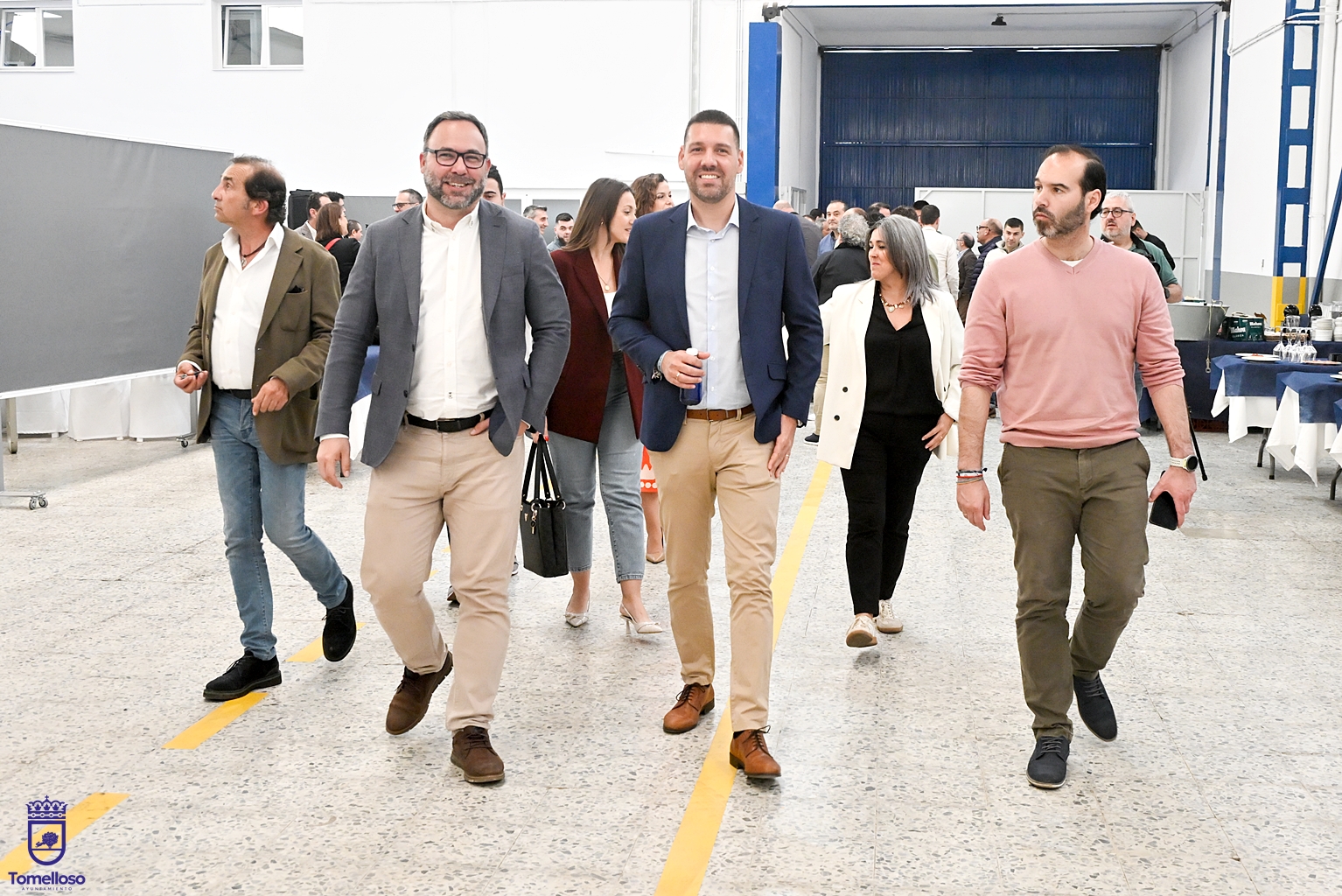 El gerente y los concejales visitaron las instalaciones tras el acto del aniversario