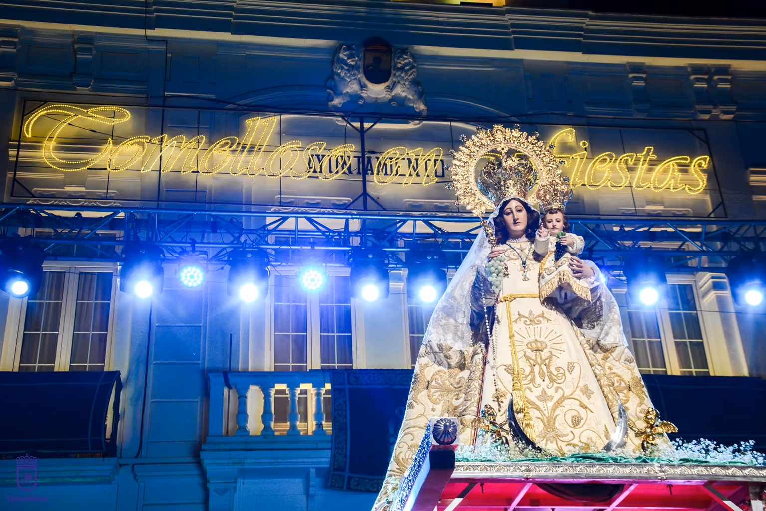 Imagen del acto inaugural de la Feria de Tomelloso