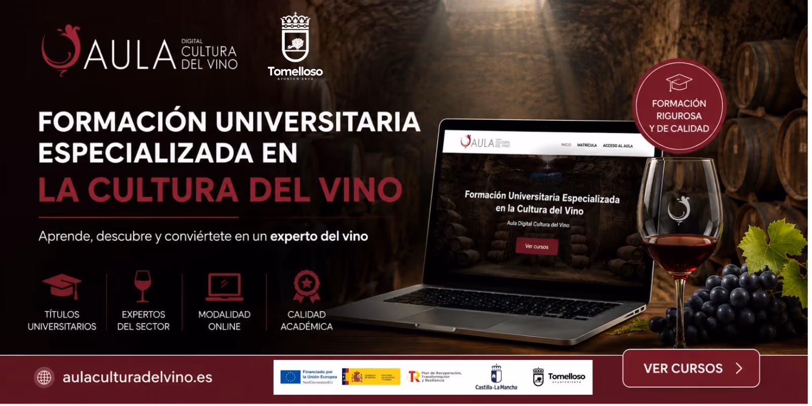 Imagen aula digital del vino