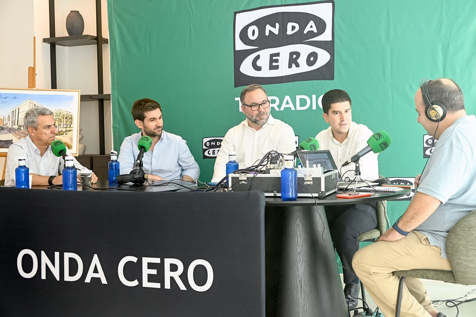 Onda Cero ha emitido en directo desde el hotel Ogar de Tomelloso