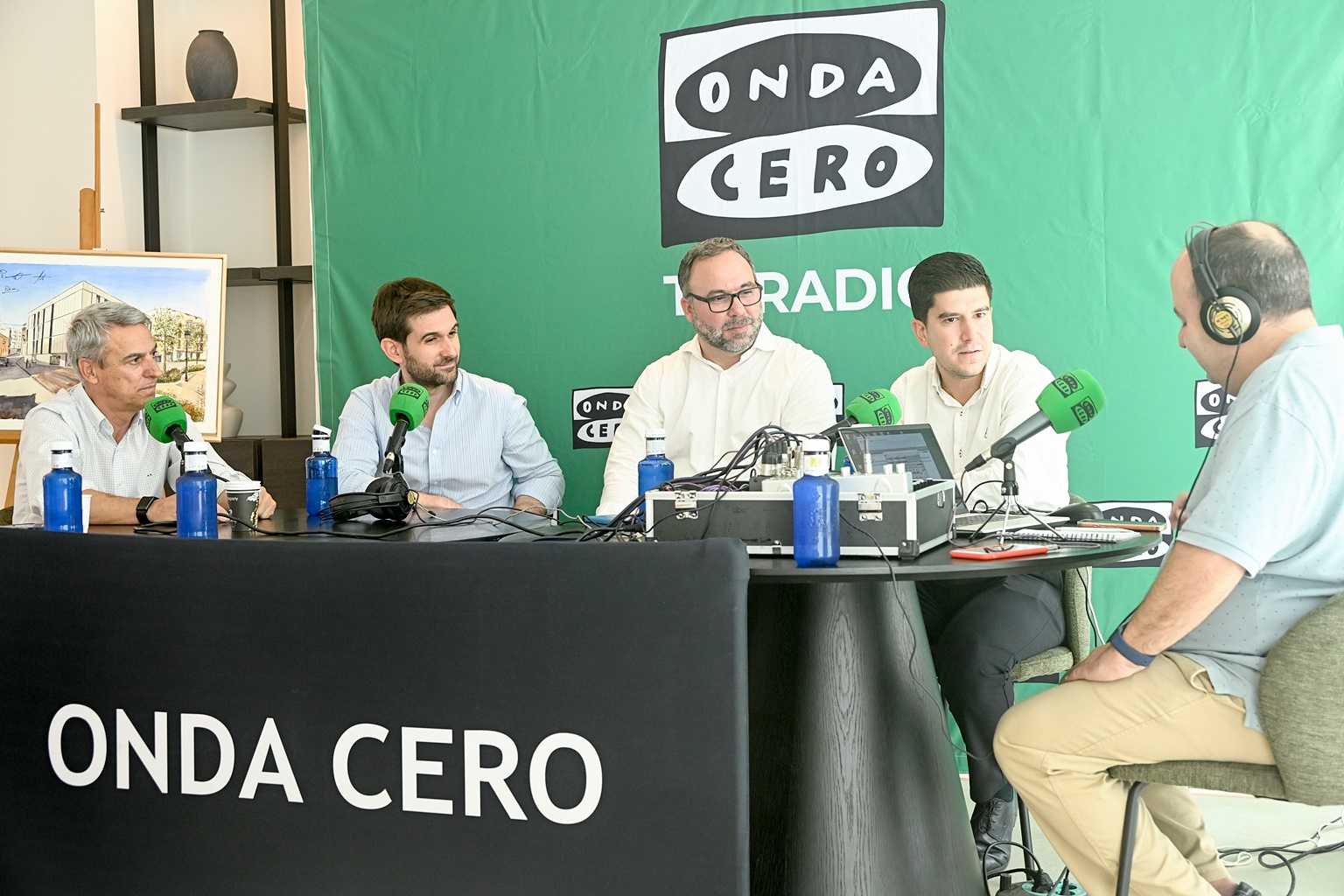 Onda Cero ha emitido en directo desde el hotel Ogar de Tomelloso