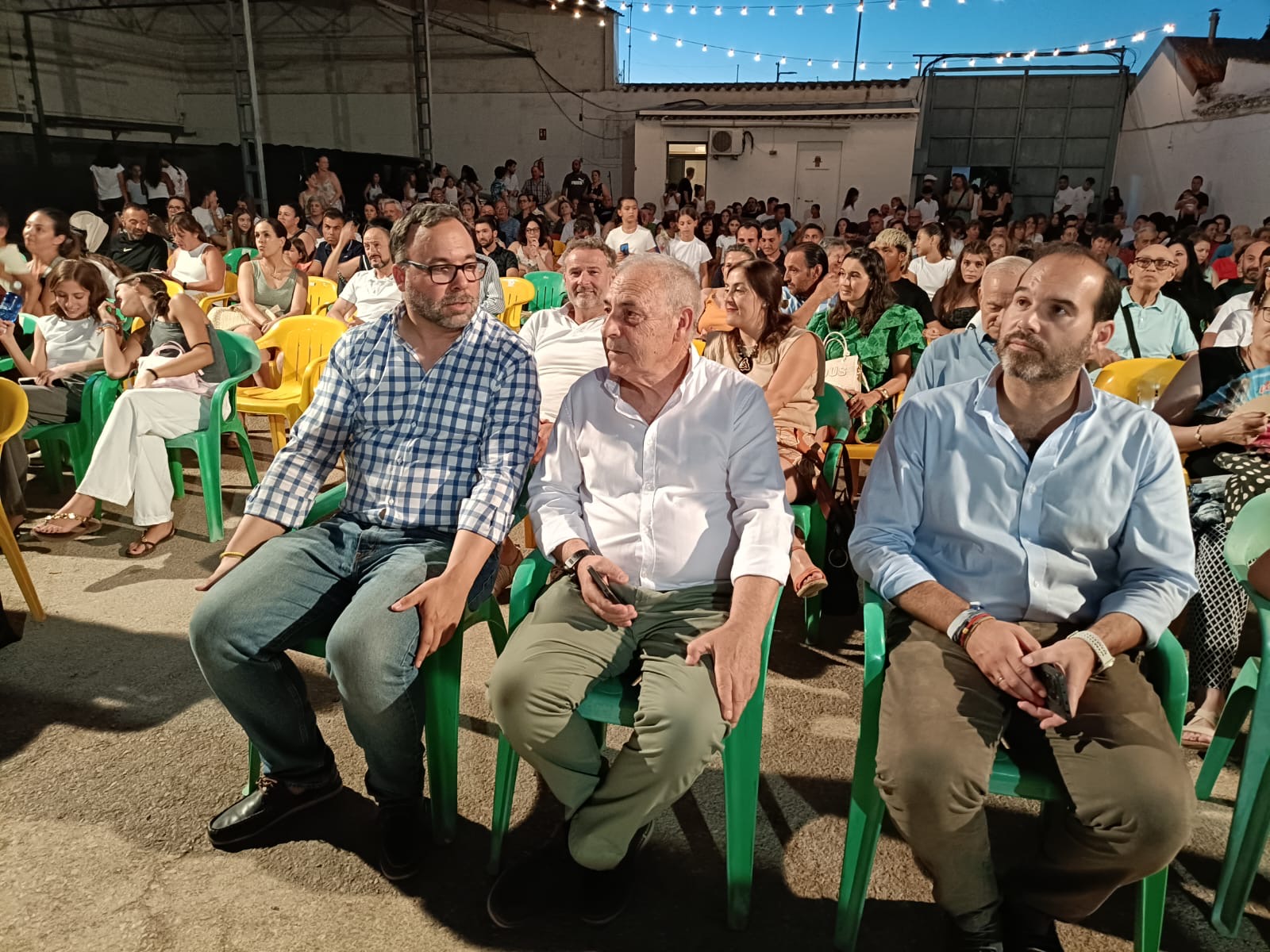 Inauguración fiestas barrio José María del Moral