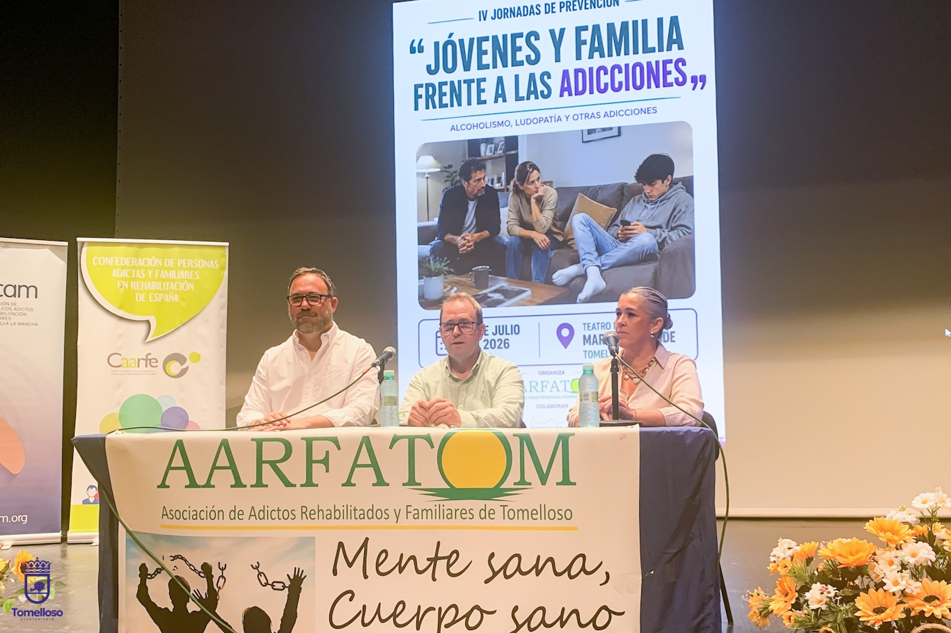 Inauguración IV Jornadas AARFATOM