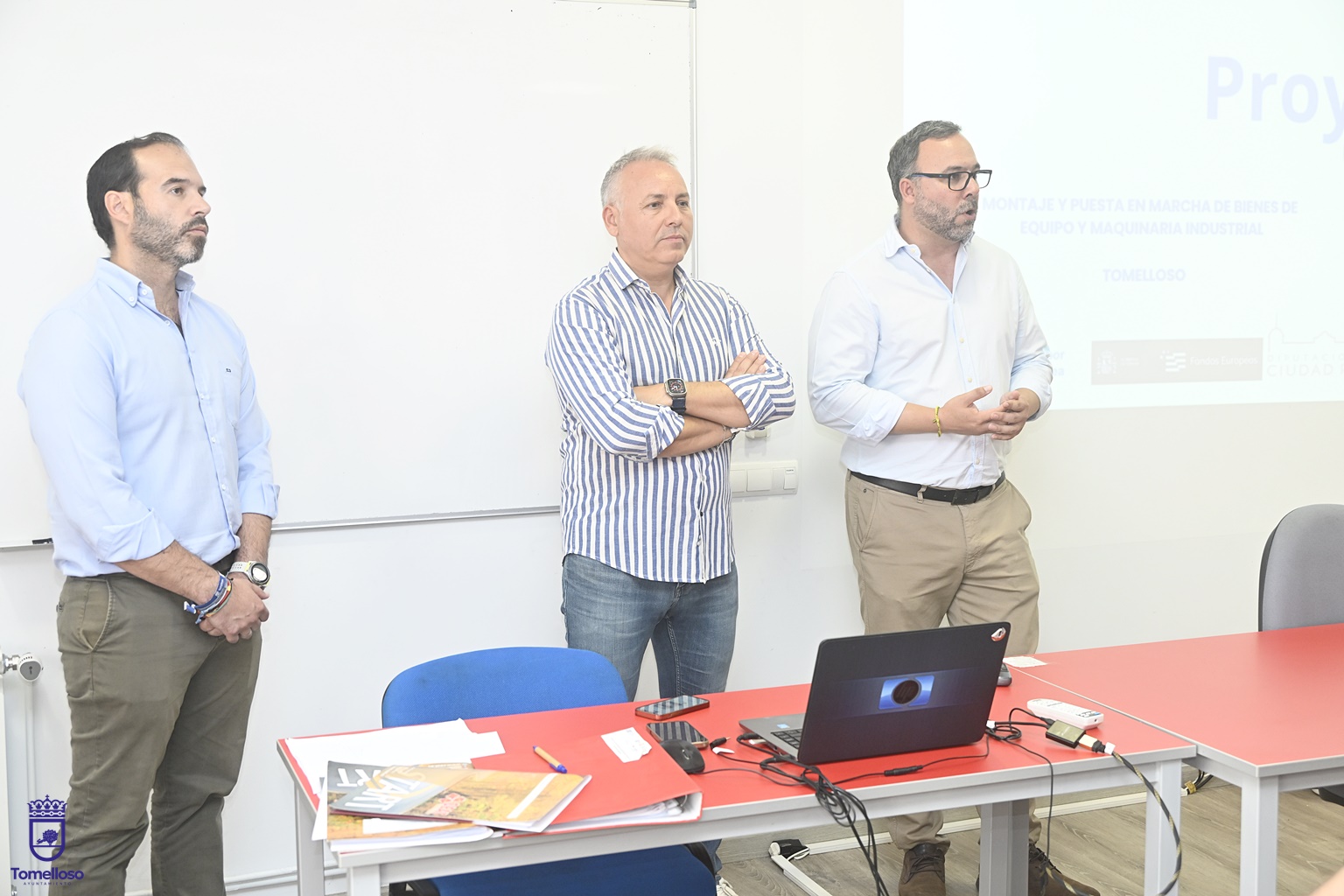 Navarro, Cano y de Sebastián durante la inauguración del curso 