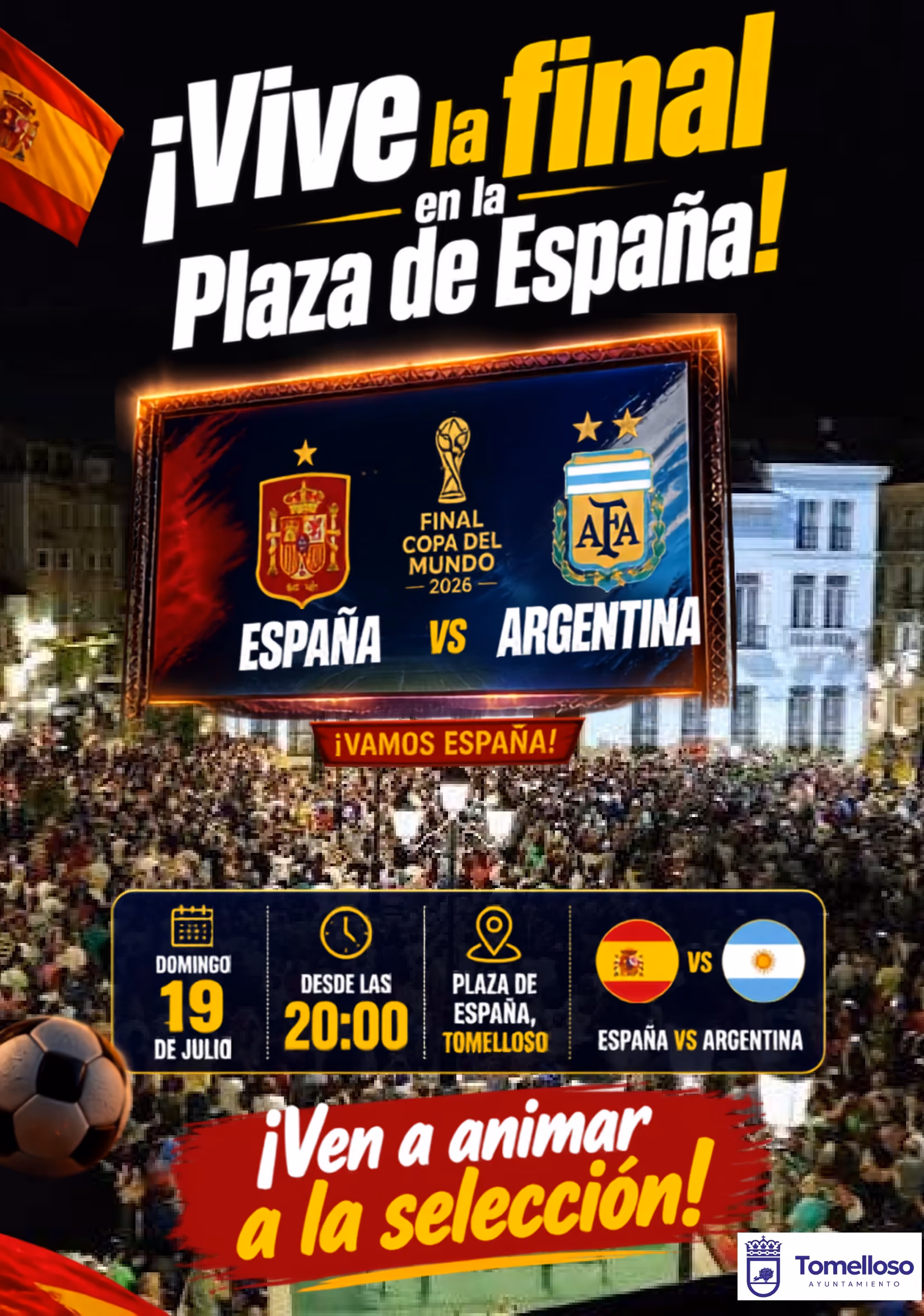 cartel final copa del mundo de fútbol 