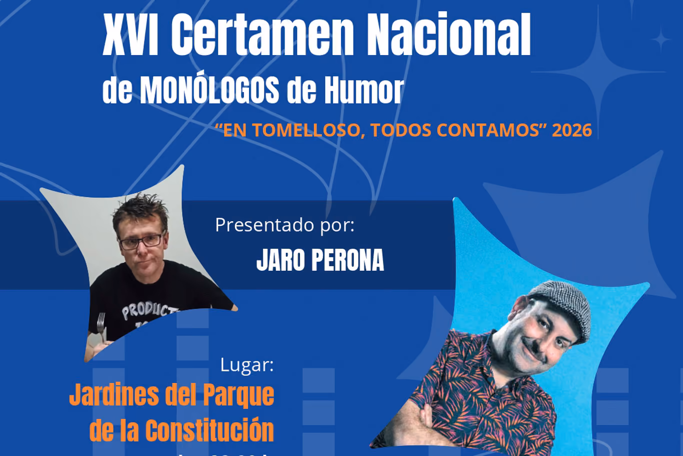 Cartel Certamen Monólogos 2026