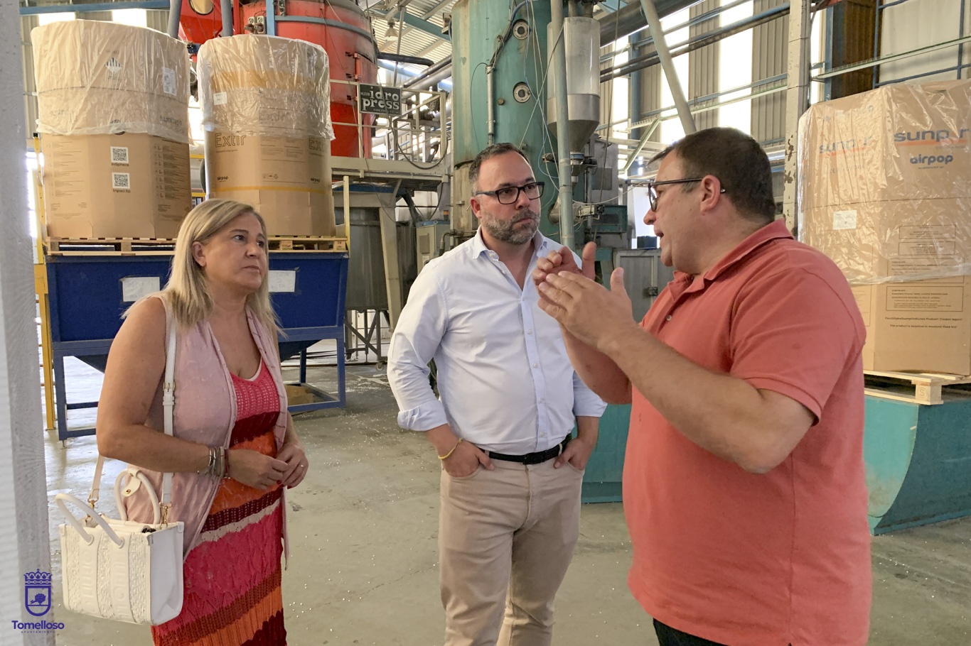 Visita Javier Navarro a Aispor