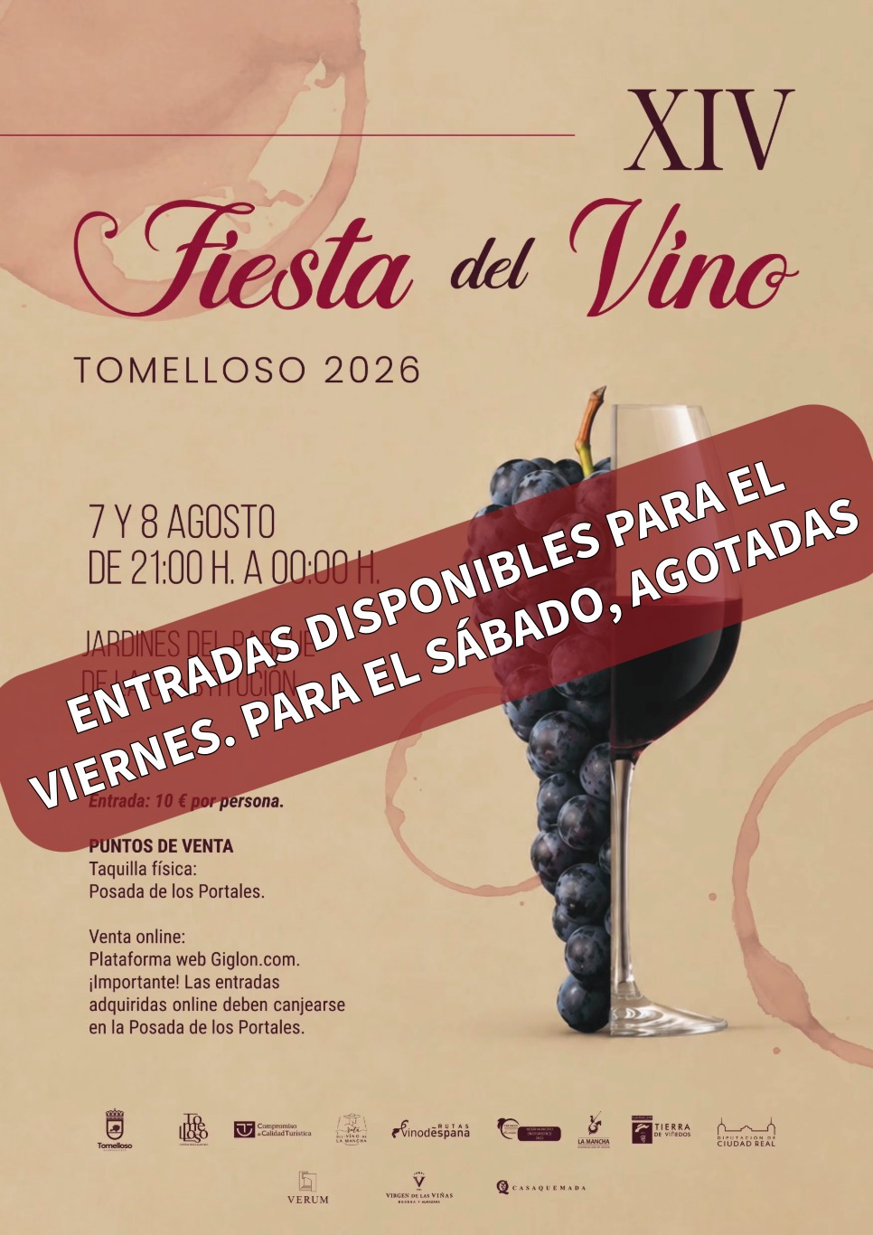 Cartel del evento