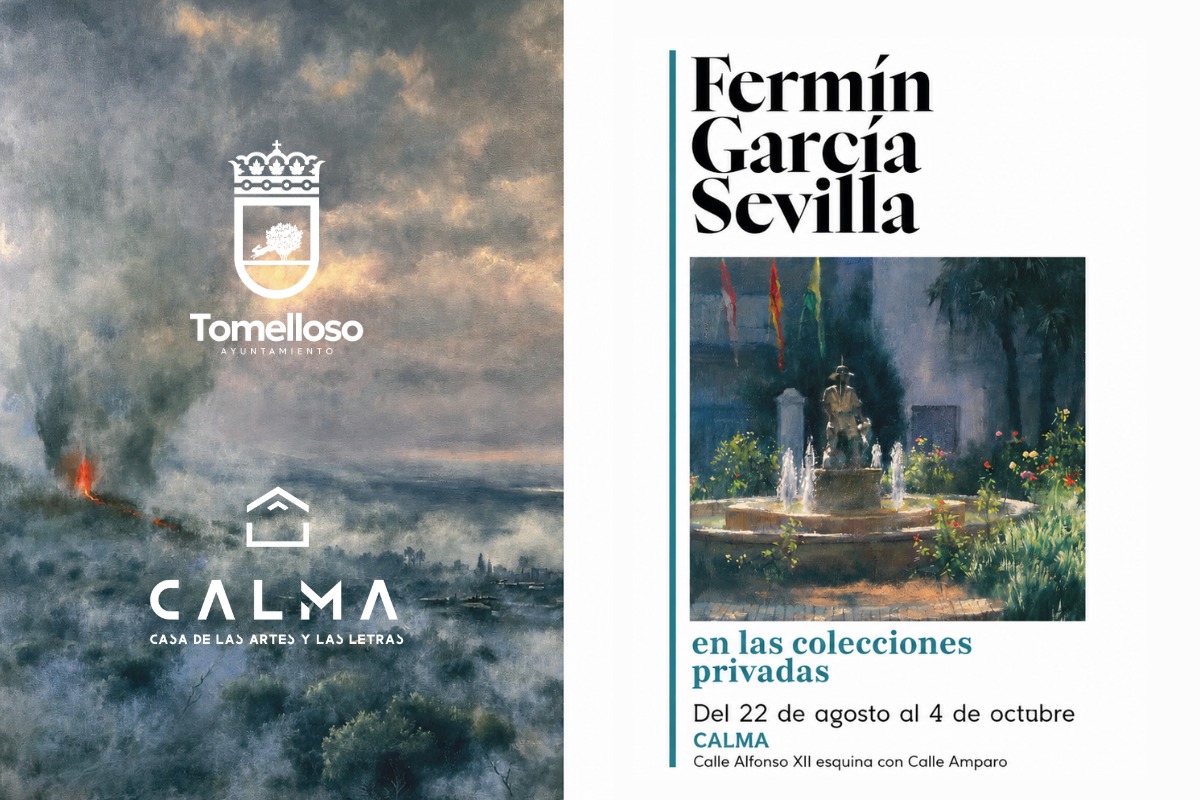 Cartel de la exposición de Fermín García Sevilla en CALMA
