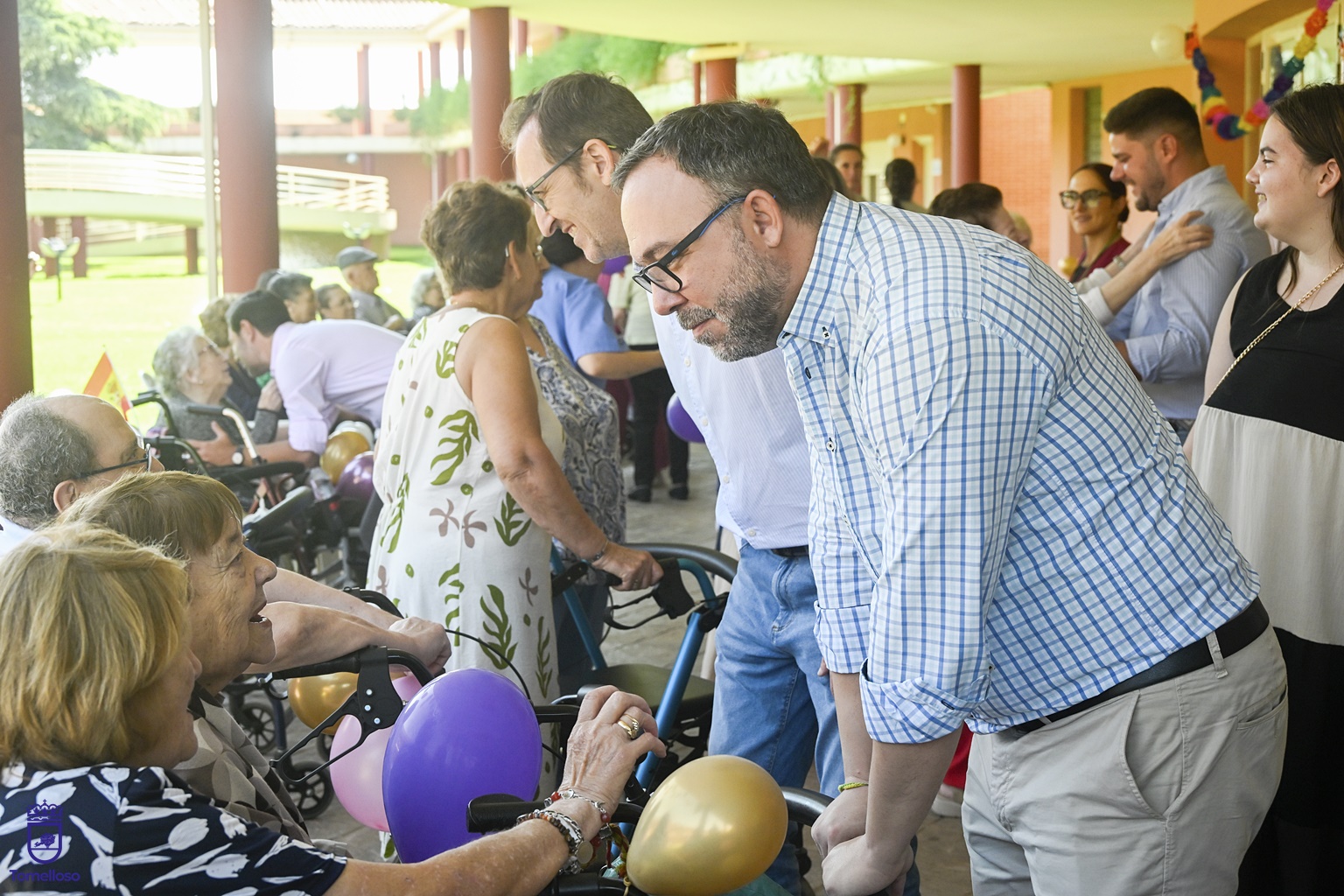 Visita a Residencial Elder con motivo de la Feria
