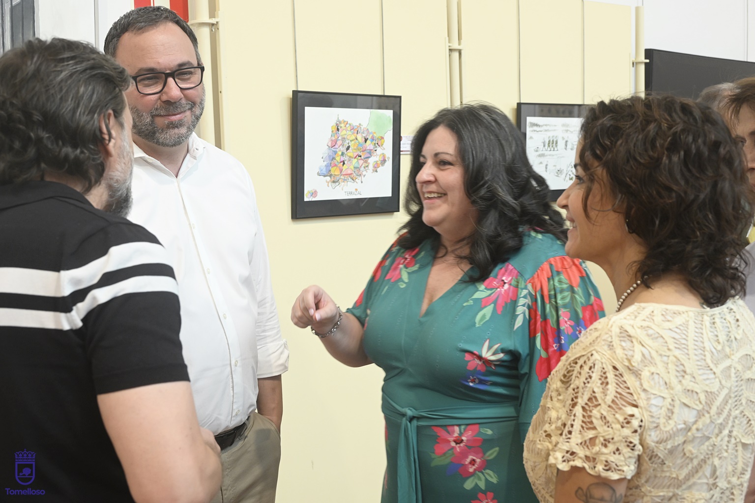 Inauguración Exposiciones Certámenes Artísticos en el Museo Antonio López Torres