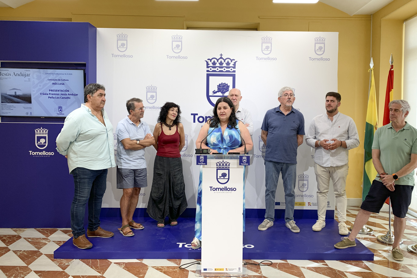 Presentación V Gala Premios Jesús Andújar en sala Francisco Carretero del Ayuntamiento