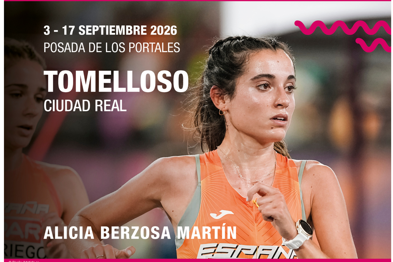 Cartel exposición "Mujeres Deportistas de Castilla-La Mancha"