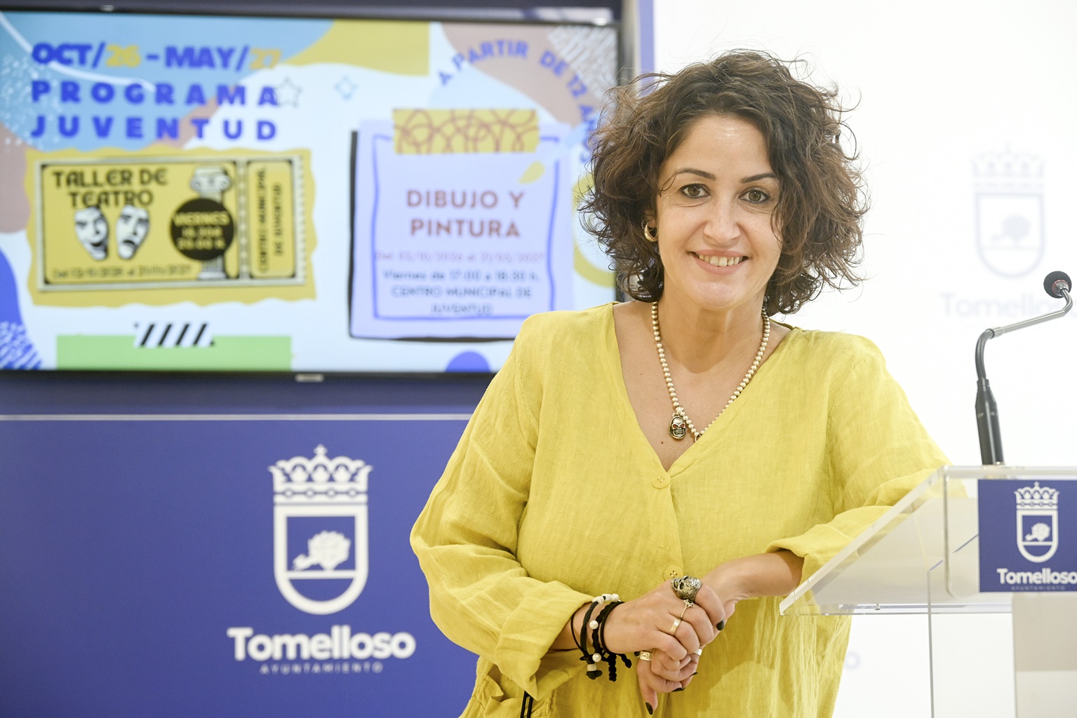 La concejala de Juventud, Carmen López.