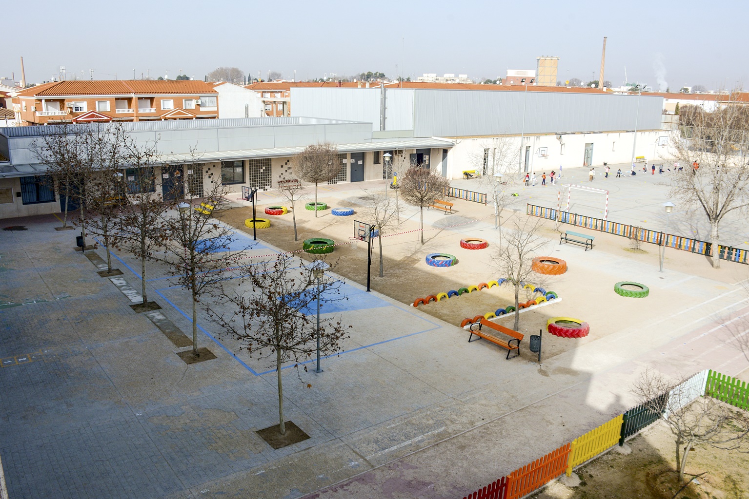Patio de recreo del CEIP José María del Moral