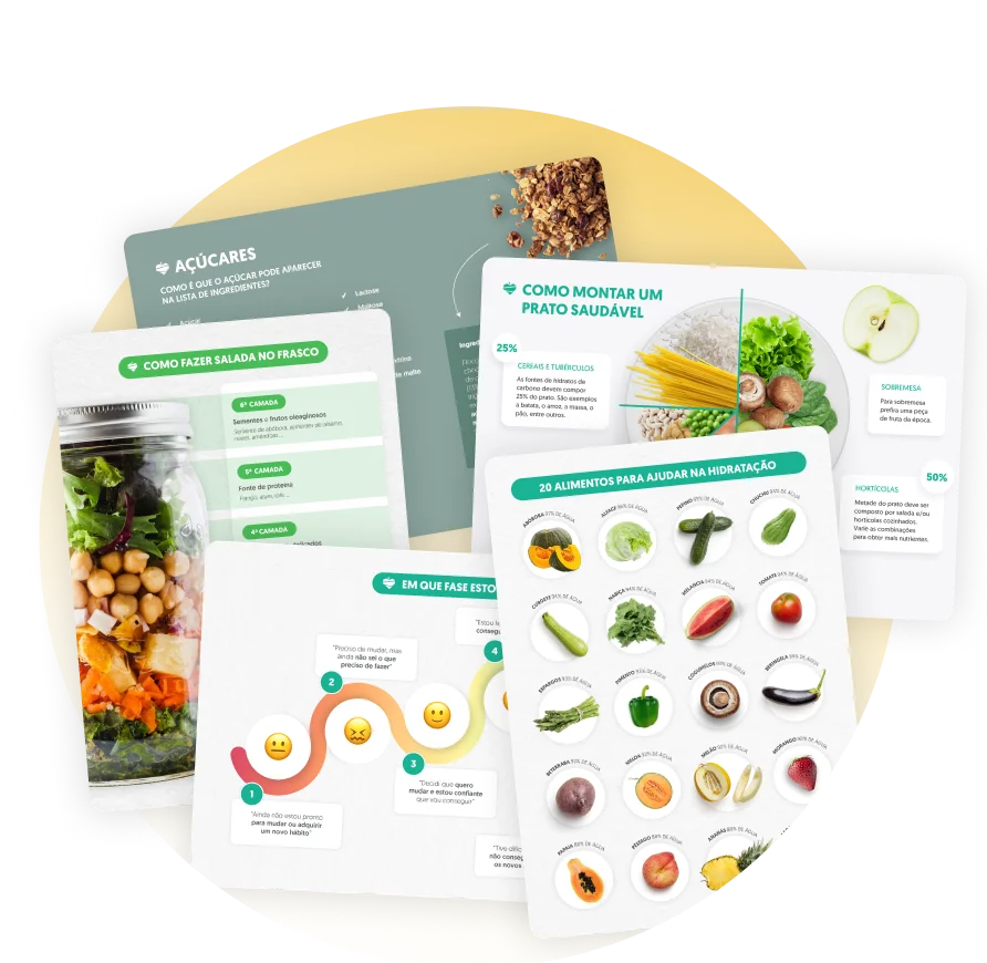 Nutrium's educational tools and resources: recipes, articles, infographics, etc.