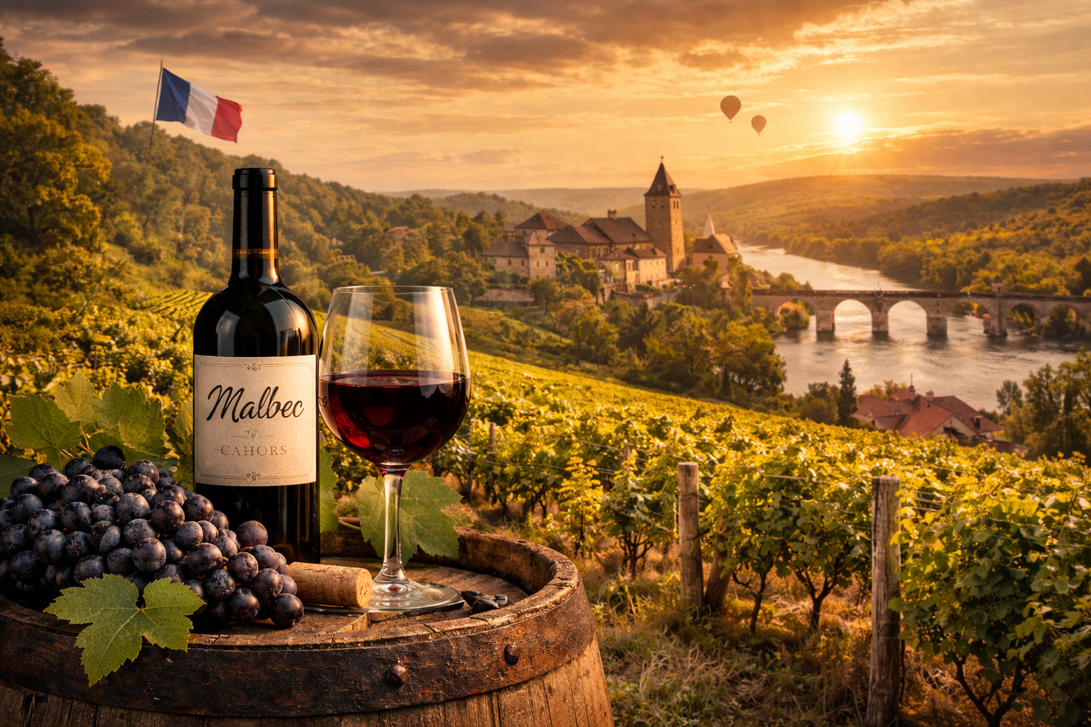 El Malbec en Francia: la fascinante historia del vino negro de Cahors