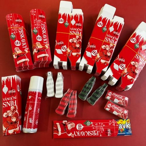 POS materál - coca cola vánoční sada