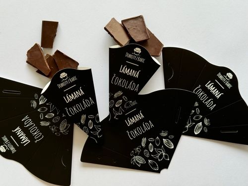 obal na míru na čokoládu