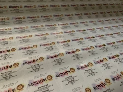 etiketa na roll-on, etiketa na esence