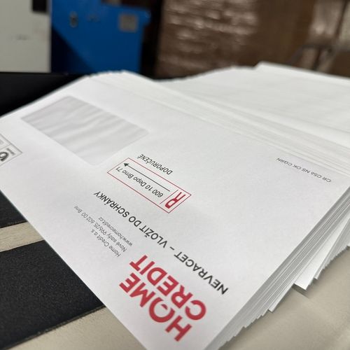 Lettershop, hybridní a firemní pošta strojní