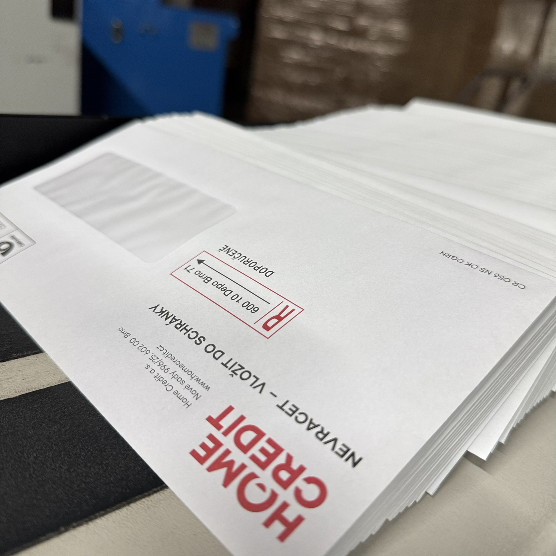 Lettershop, hybridní a firemní pošta strojní