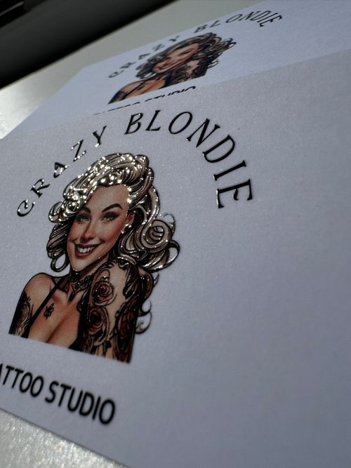 3D lakování vizitek