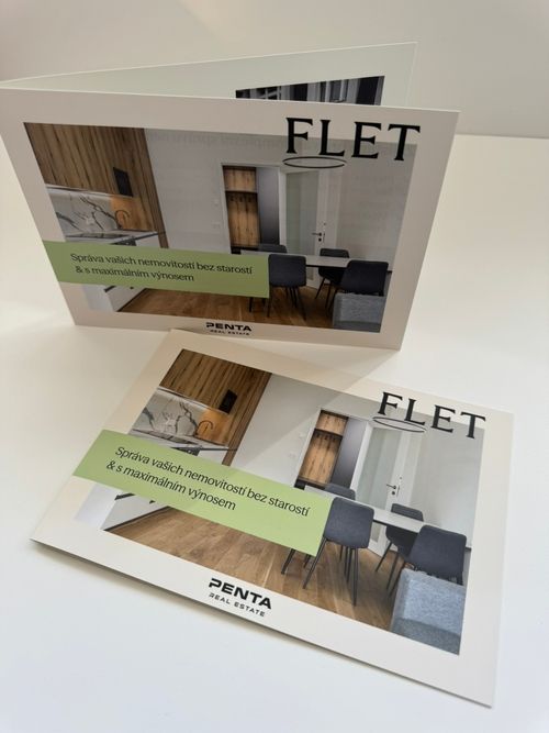 tisk firemních a reklamních letáků, skládaný leták