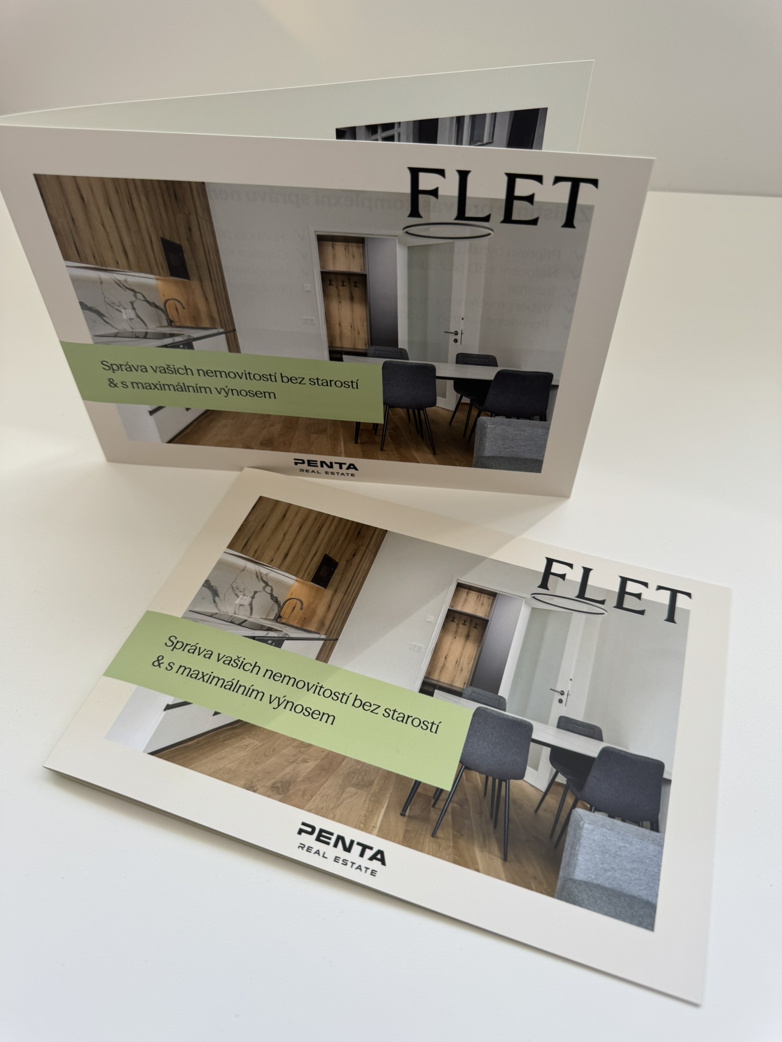 tisk firemních  a reklamních letáků, skládaný leták