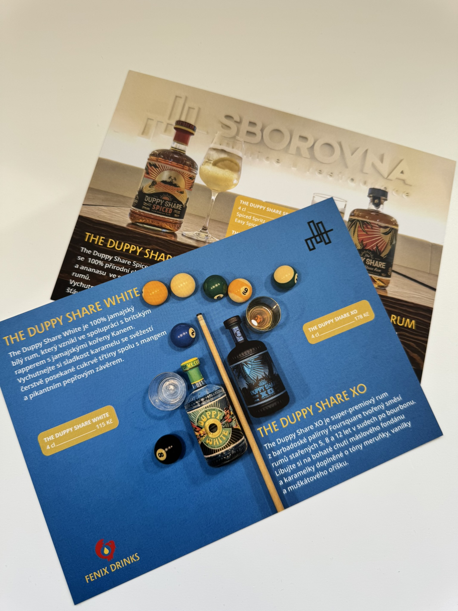 tisk menu pro restaurace, bary, hospody