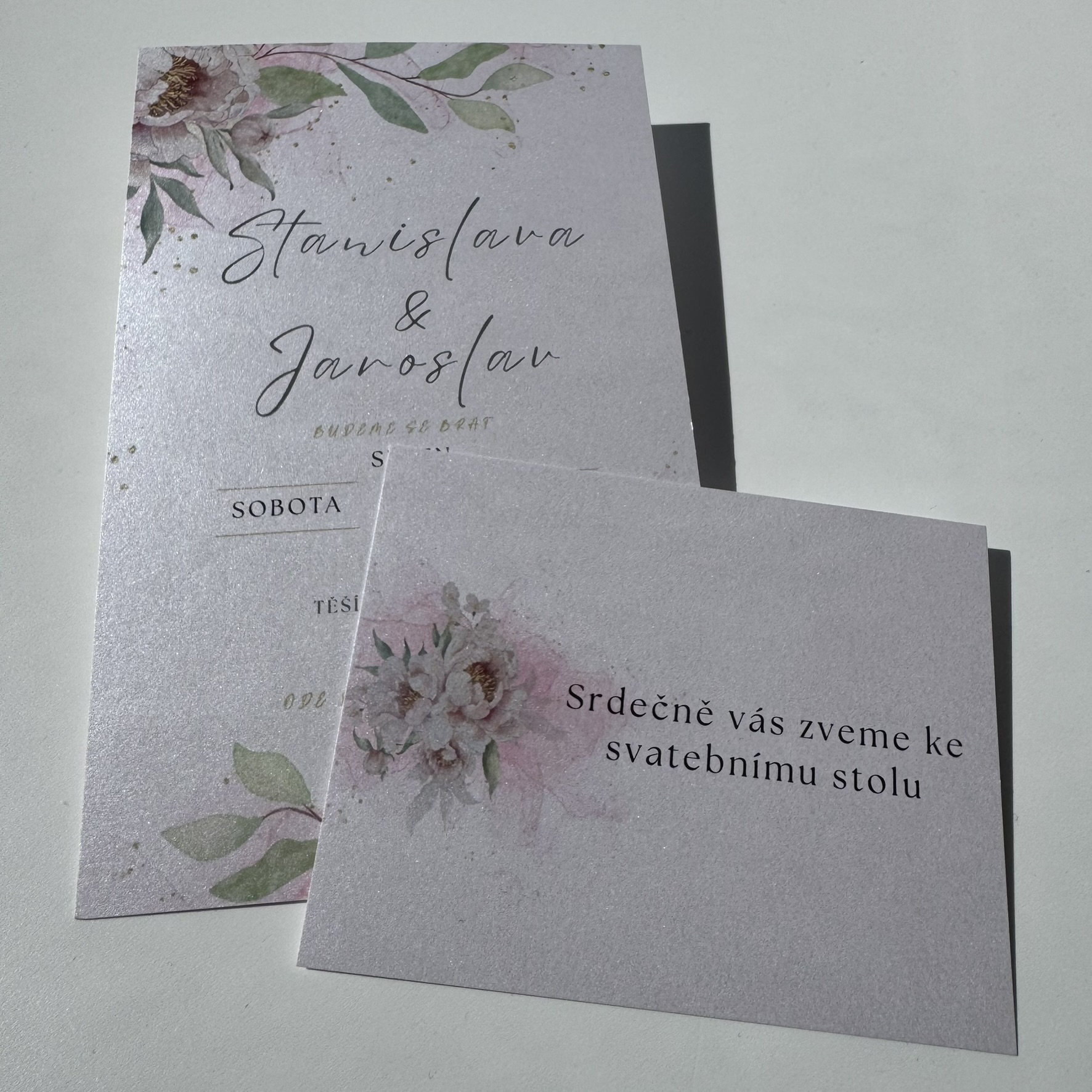 tisk svatebních oznámení