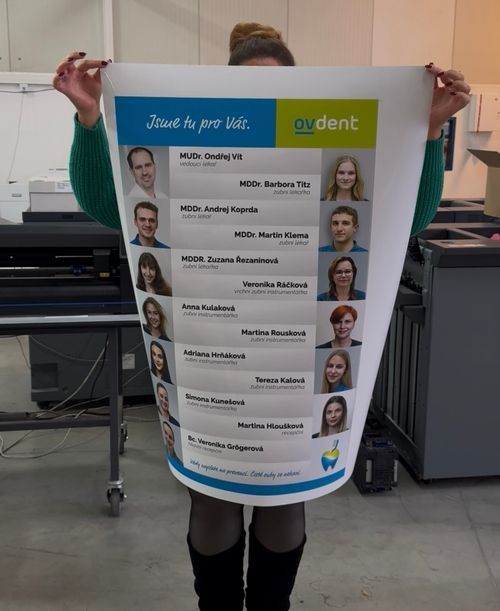UV tisk velkoformát - plakáty, samolepky