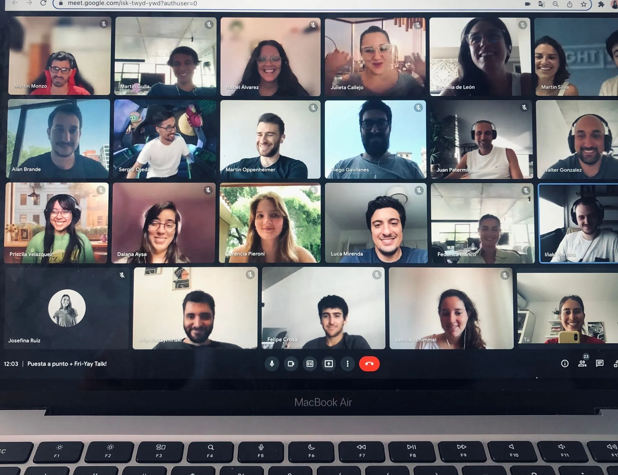 a videocall with light-it's team