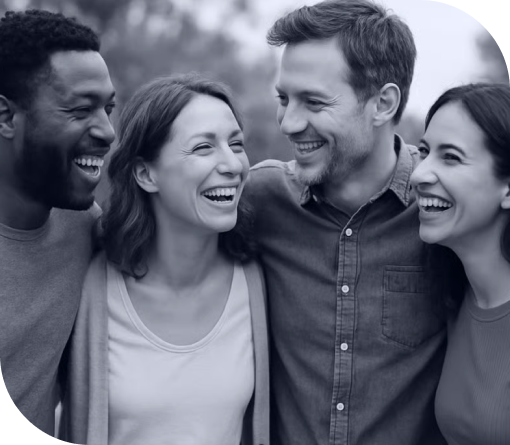 happy longevity people