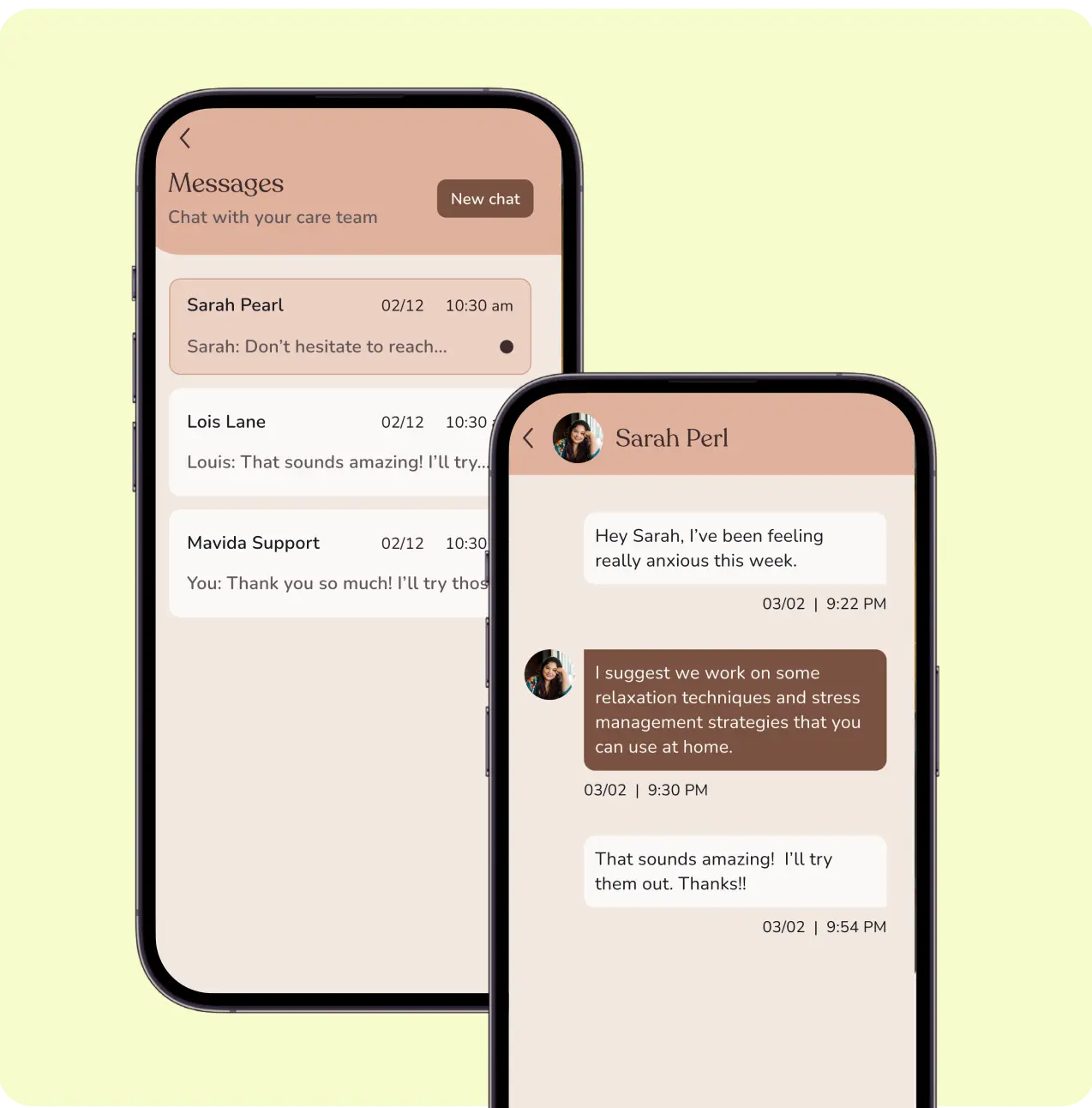 mavida health app mobile mental health