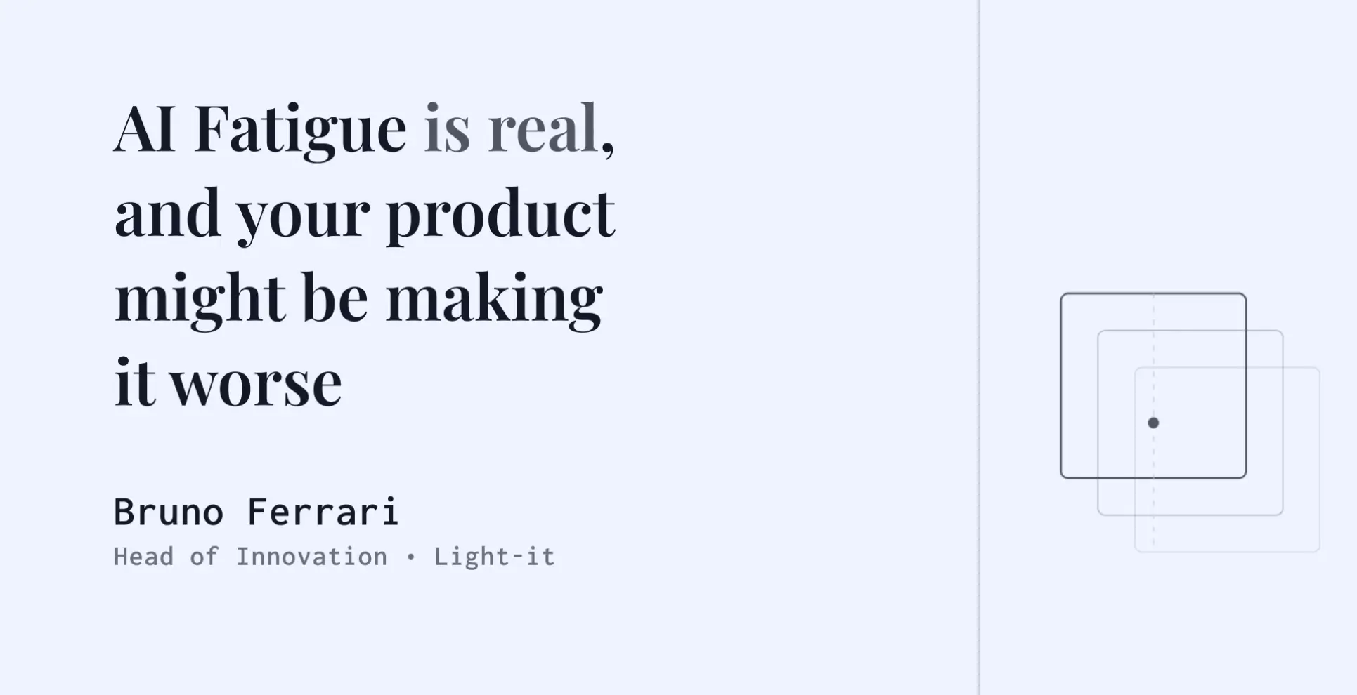 AI fatigue is real, and your product might be making it worse