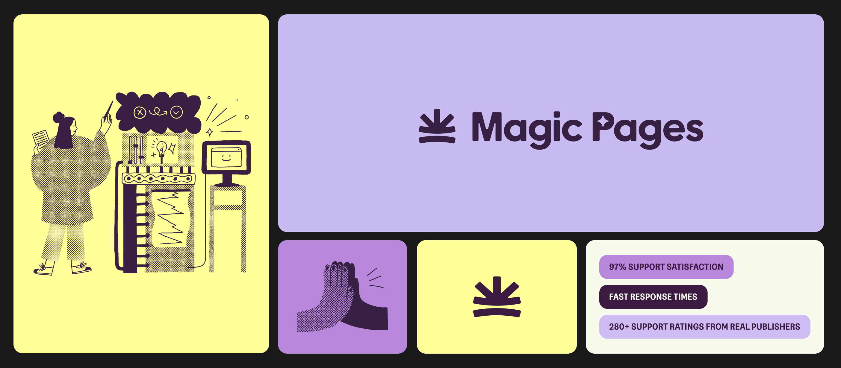 Capturing magic for a hosting service