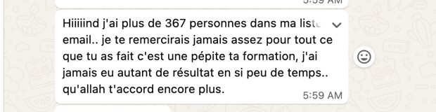 Retour élève