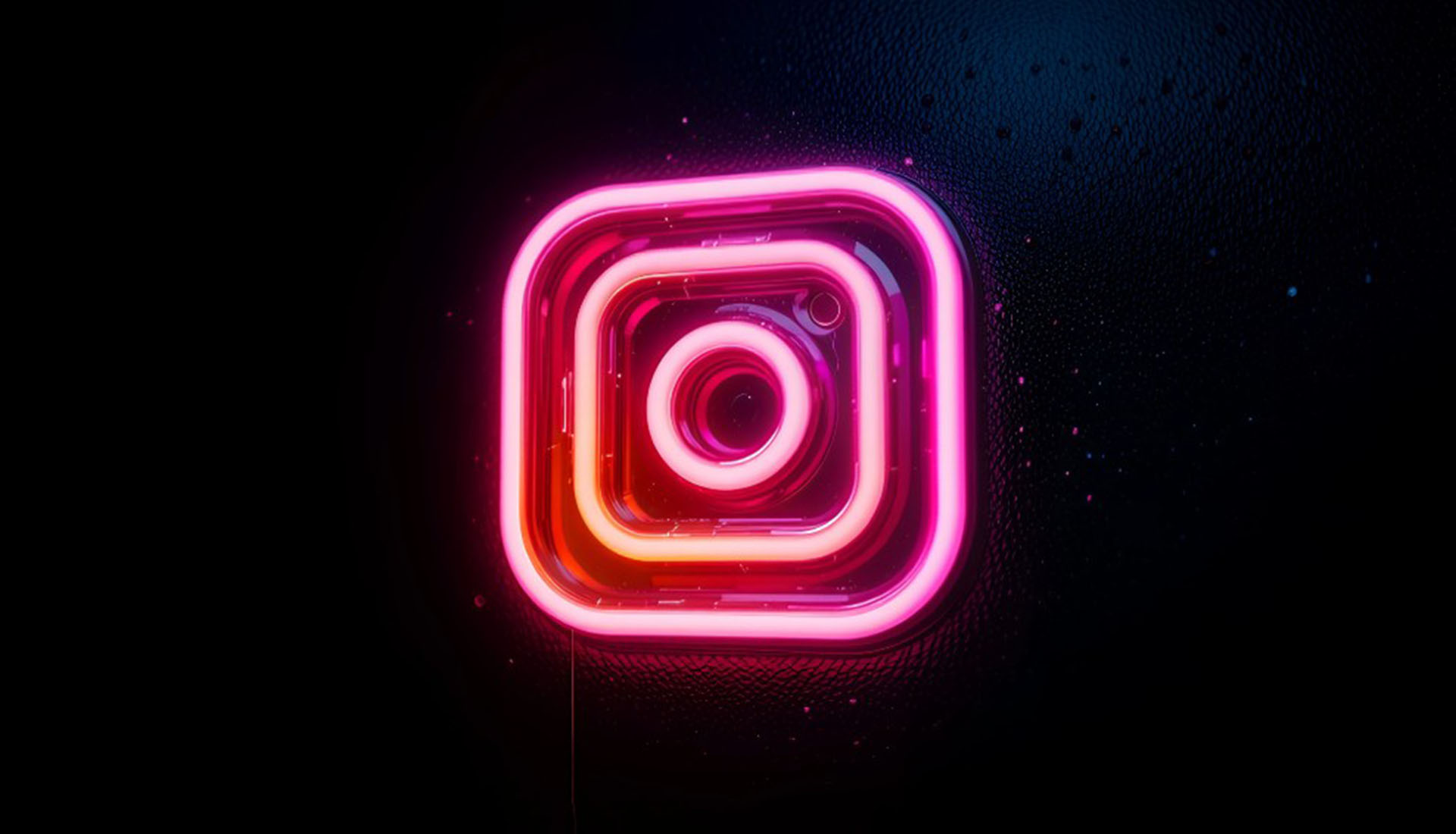 Greyhive Blog Image - Neon Instagram Logo