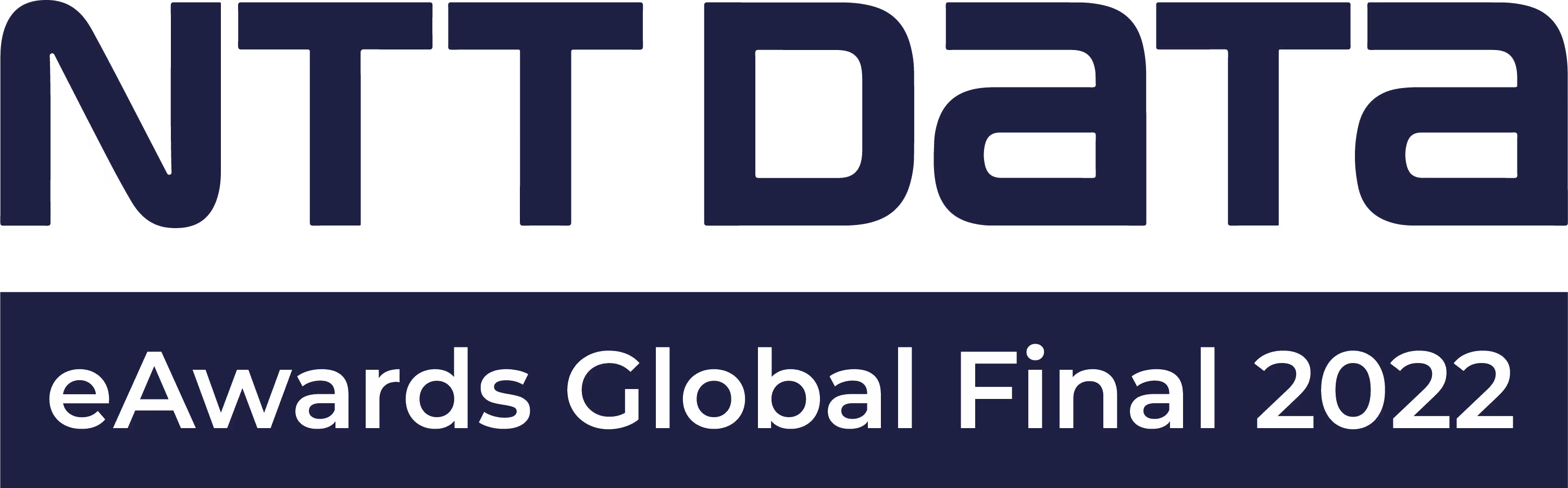 NTT data eAward logo