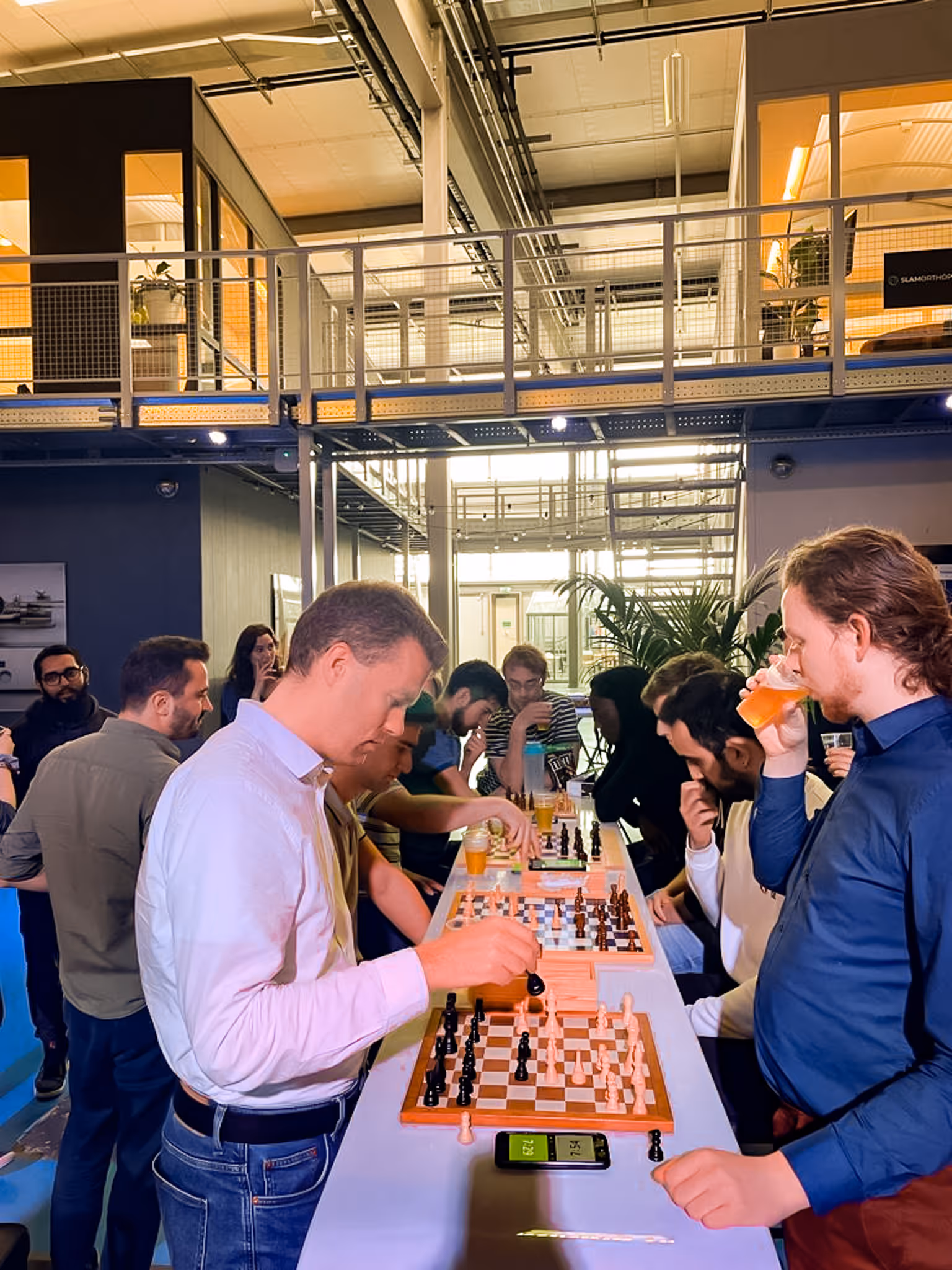 Glimp team photo BBQ " Yes!Delft