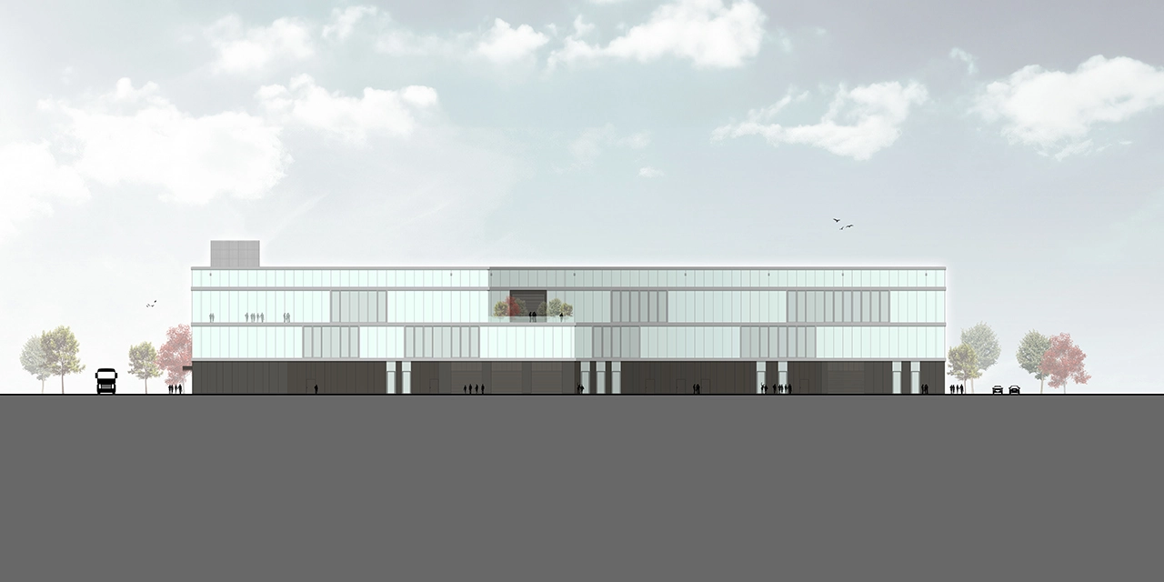 West elevation
