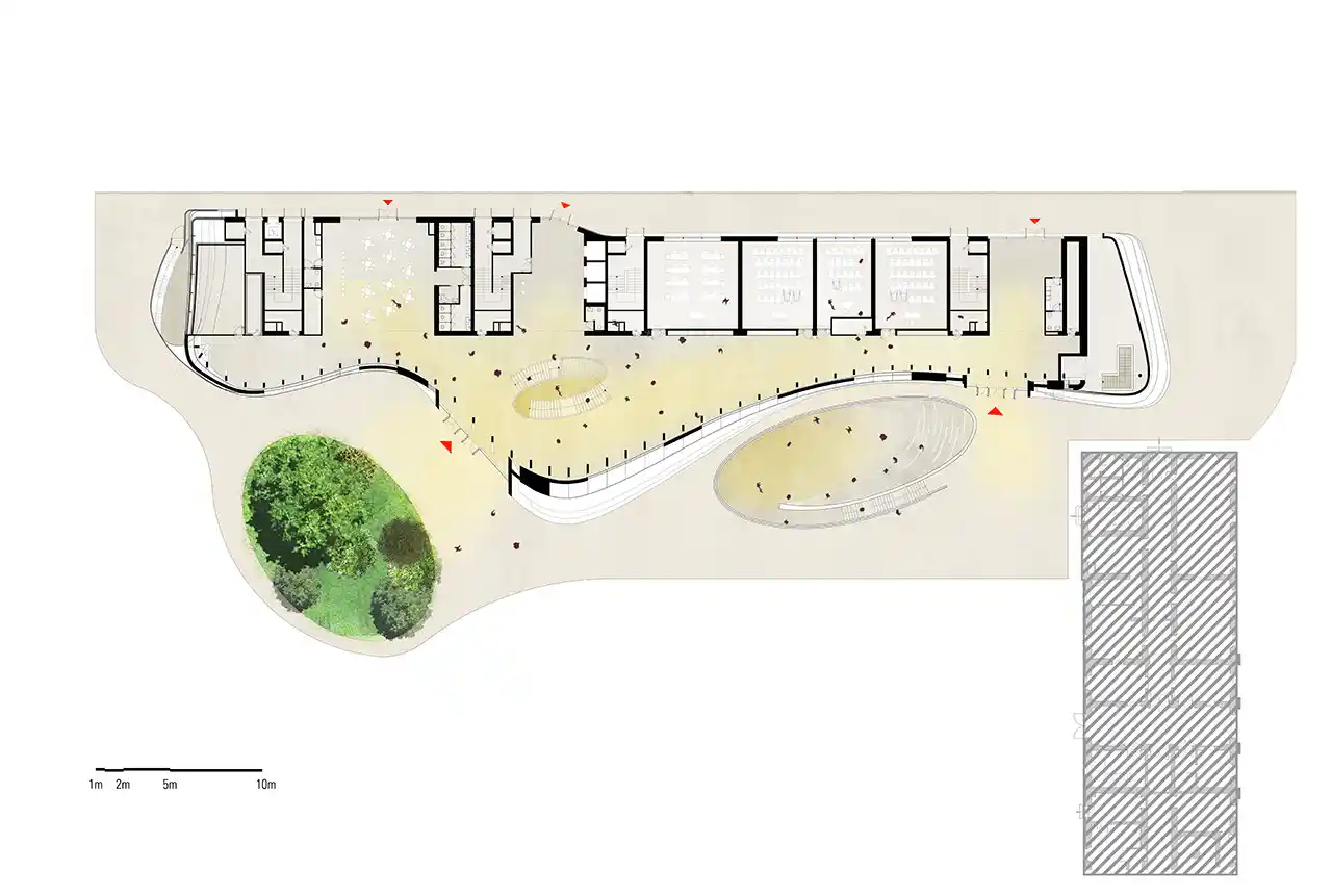 Educational Floor Plan Level 0