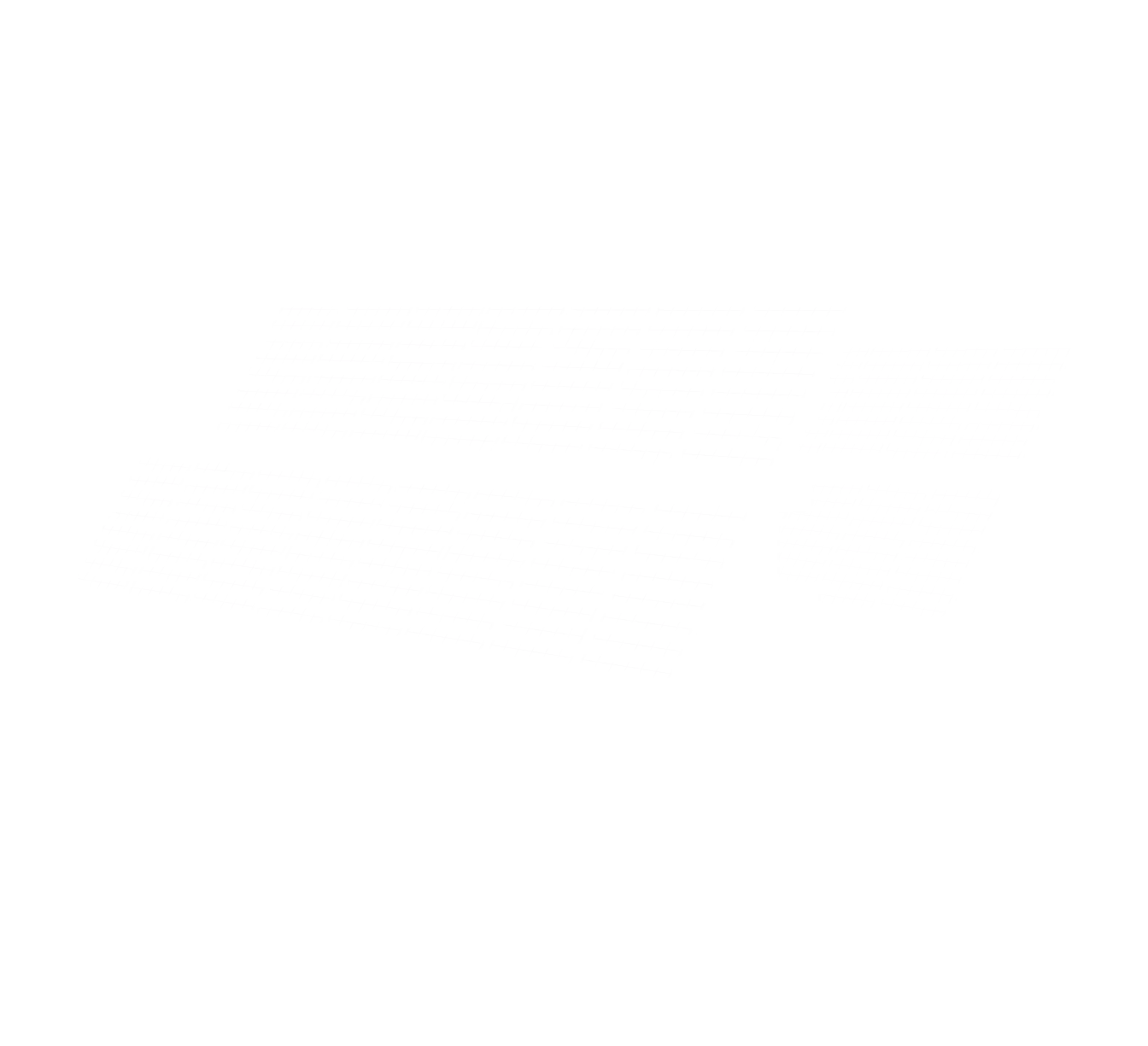 A line art illustration of large solar panels, the illustration is made of white lines.