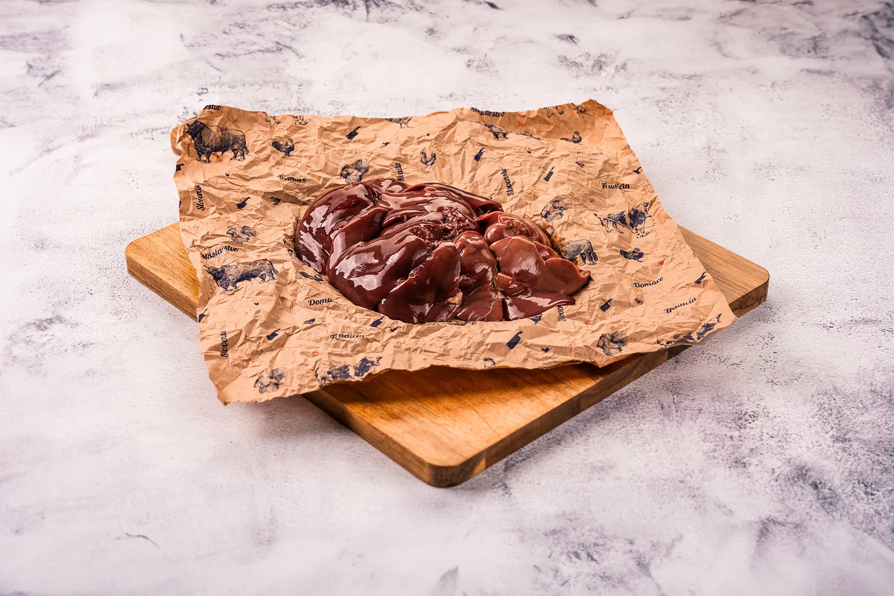 Farmárska kuracia pečeň