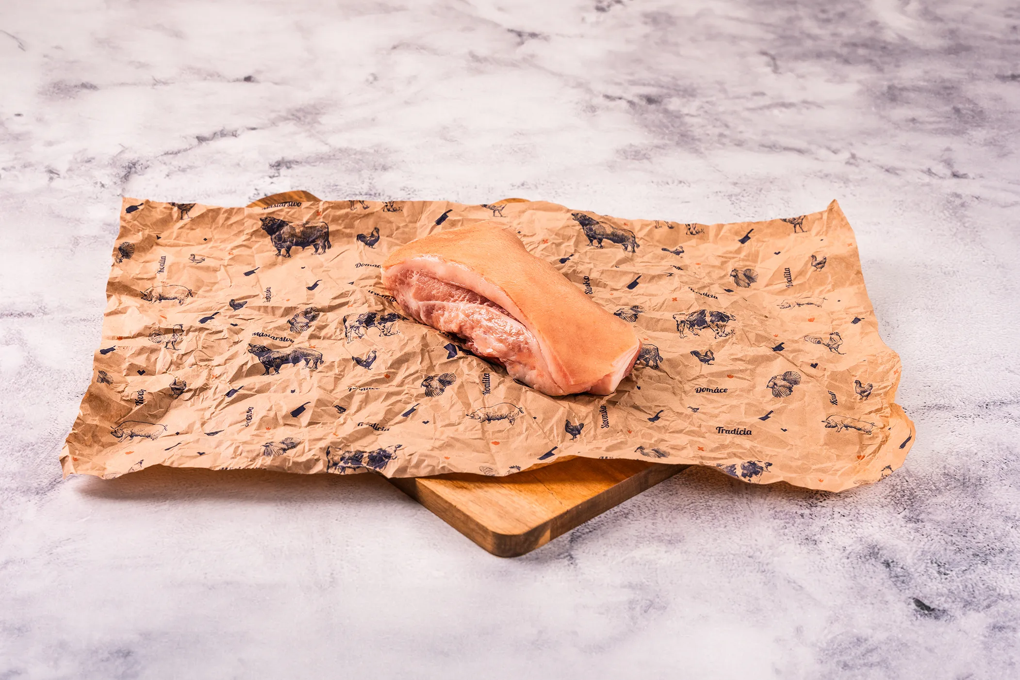 Bravčový výrez bôčikový (mastný)